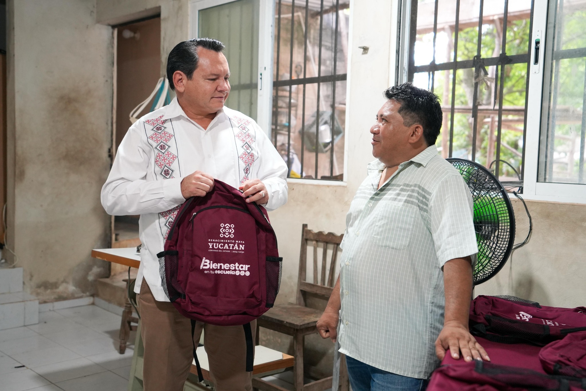 “Bienestar en tu Escuela” genera empleo en Huhí